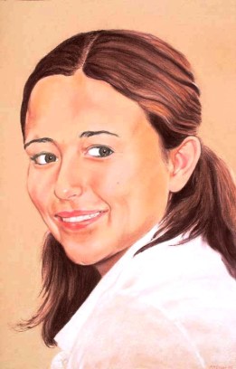 Courtney, pastel on paper, 2006